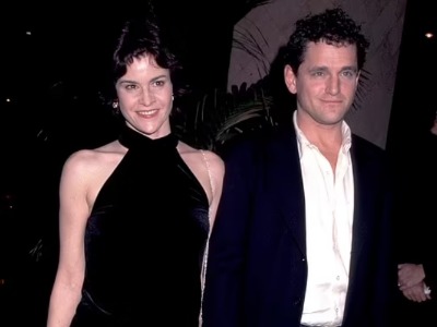 Beckett Lansbury's parents Ally Sheedy and David Lansbury.